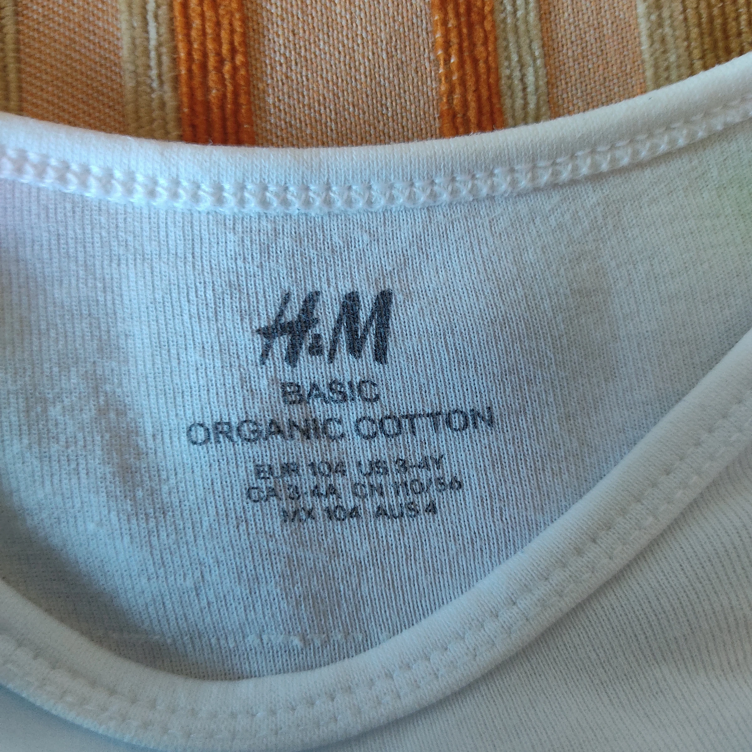 Short-sleeved bodysuit. Size 104 cm (3-4 Y). H&M – photo 3